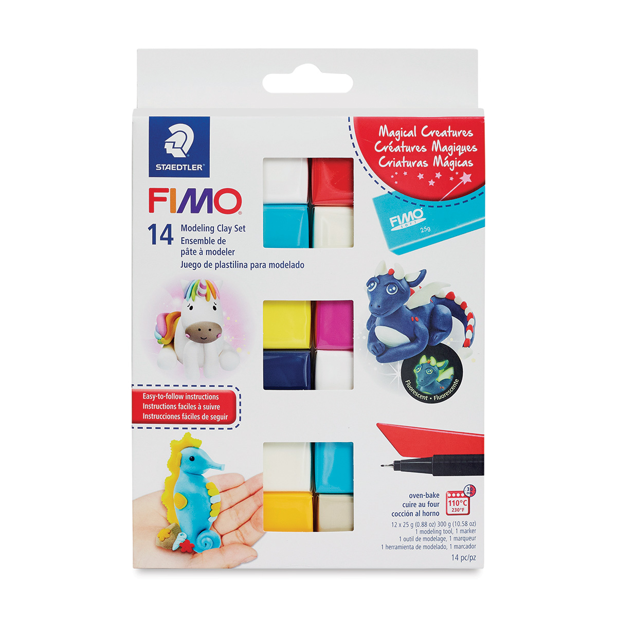 Fimo FIMO Soft & Effect Polymer Clay - Craft & Hobbies from Crafty Arts UK