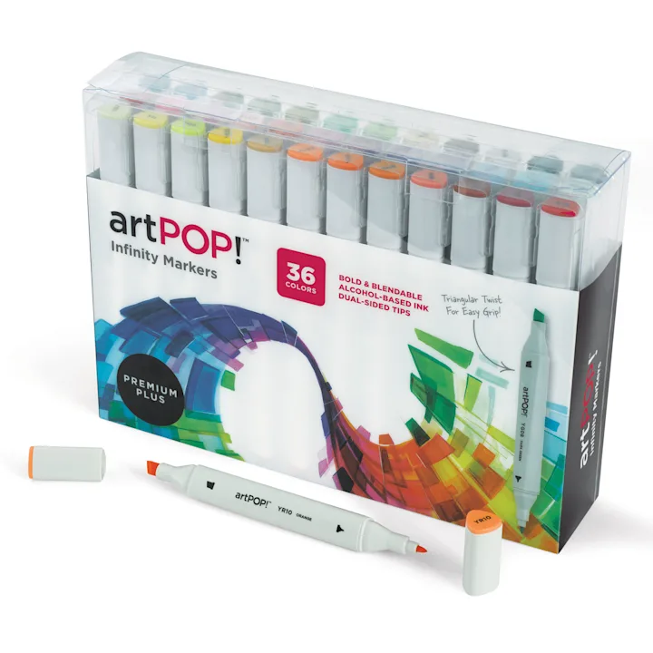 artPOP! Infinity Art Markers - Set of 36 | BLICK Art Materials