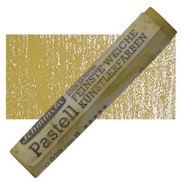 Open in modal - Schmincke Soft Pastel - Olive Ochre Deep B pastel and swatch