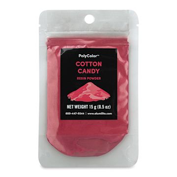 Open in modal - PolyColor Resin Pigment Powder - Cotton Candy, 15 g (Front of packaging)