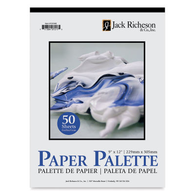 Richeson Disposable Palette Paper Pad - 9" x 12", 50 Sheets