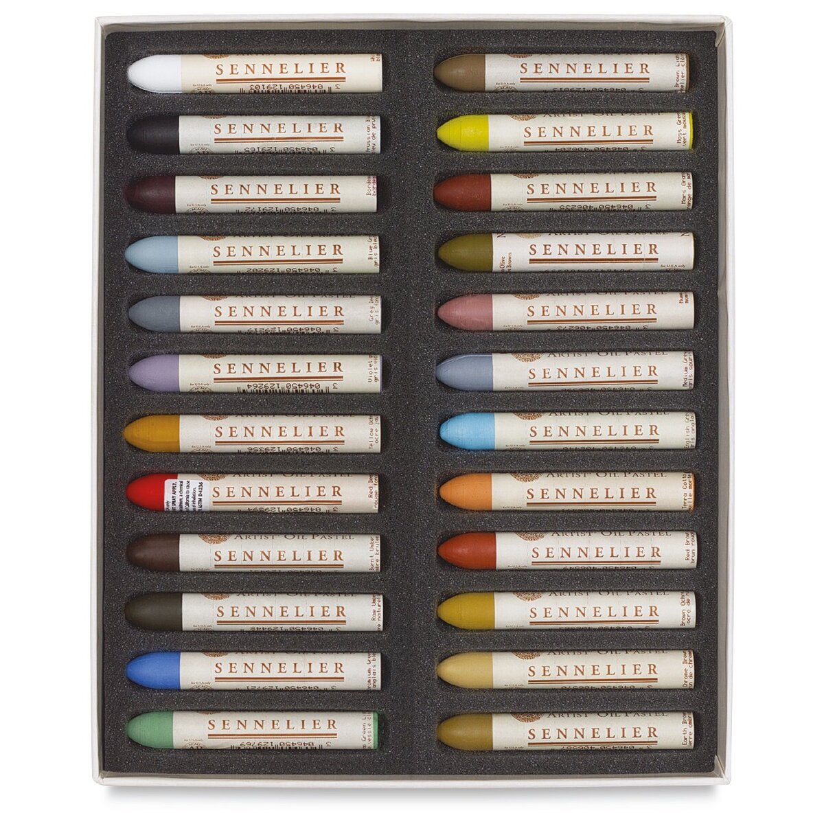 Sennelier Artist Quality Oil Pastel Set of 12 Iridescent Shimmer