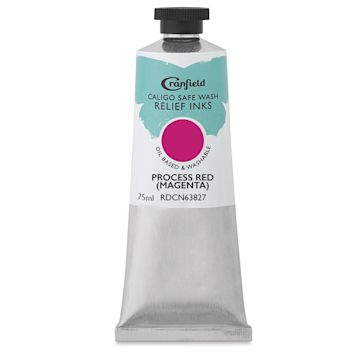 Open in modal - Cranfield Caligo Safe Wash Relief Ink - Process Red (Magenta), 75 ml