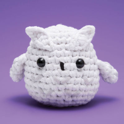 The Woobles Beginner Crochet Amigurumi Kit - Owl, front