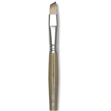 Open in modal - Escoda Tadami Synthetic Mongoose Brush - Angular, Short Handle, Size 12