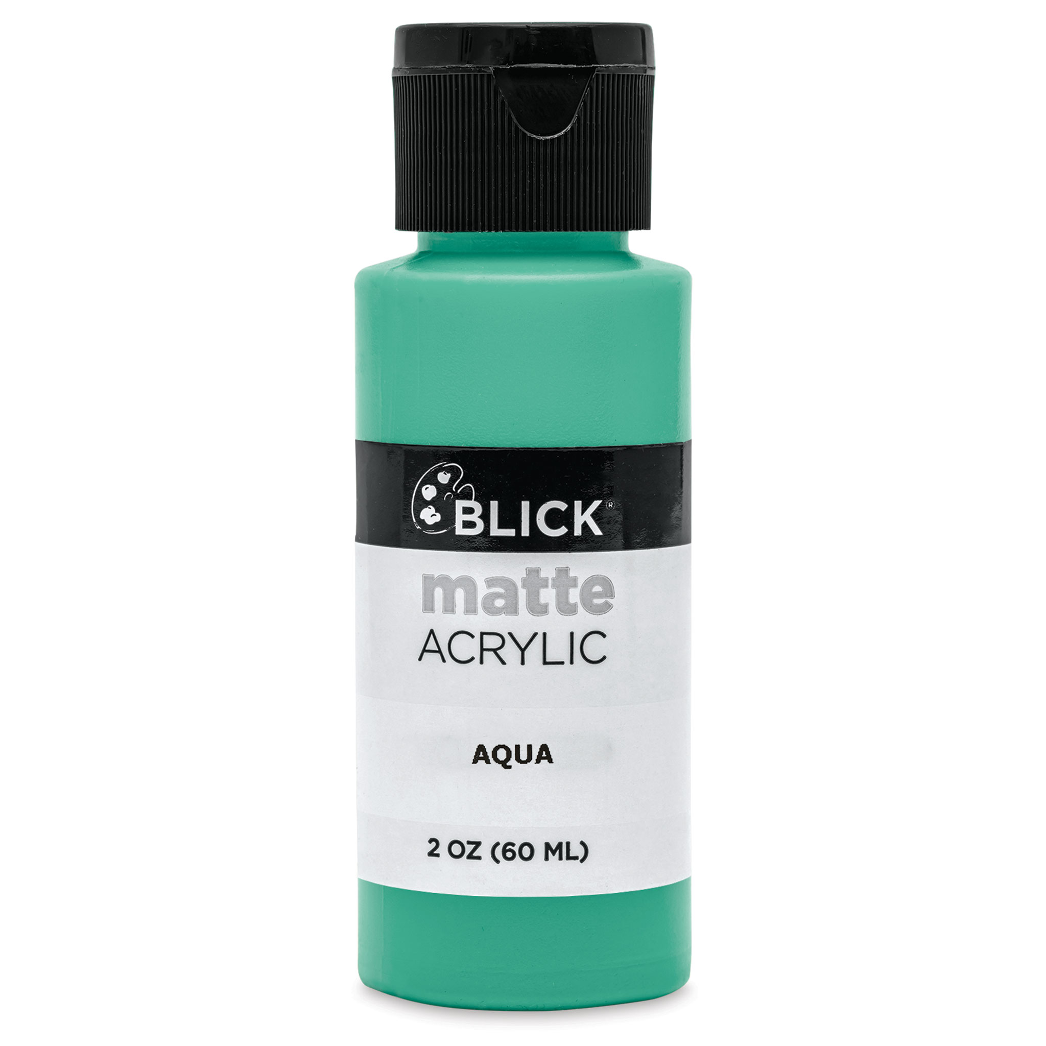 Blick Matte Acrylic - Aqua, 2 oz Bottle