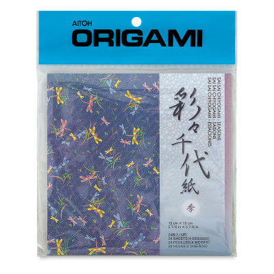 Aitoh Origami Paper Packs - Front of package of Seasons