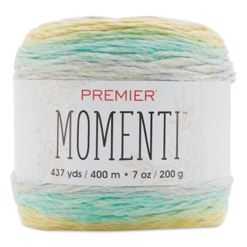 Premier Yarn Momenti Yarn - Seashell (front view with label)