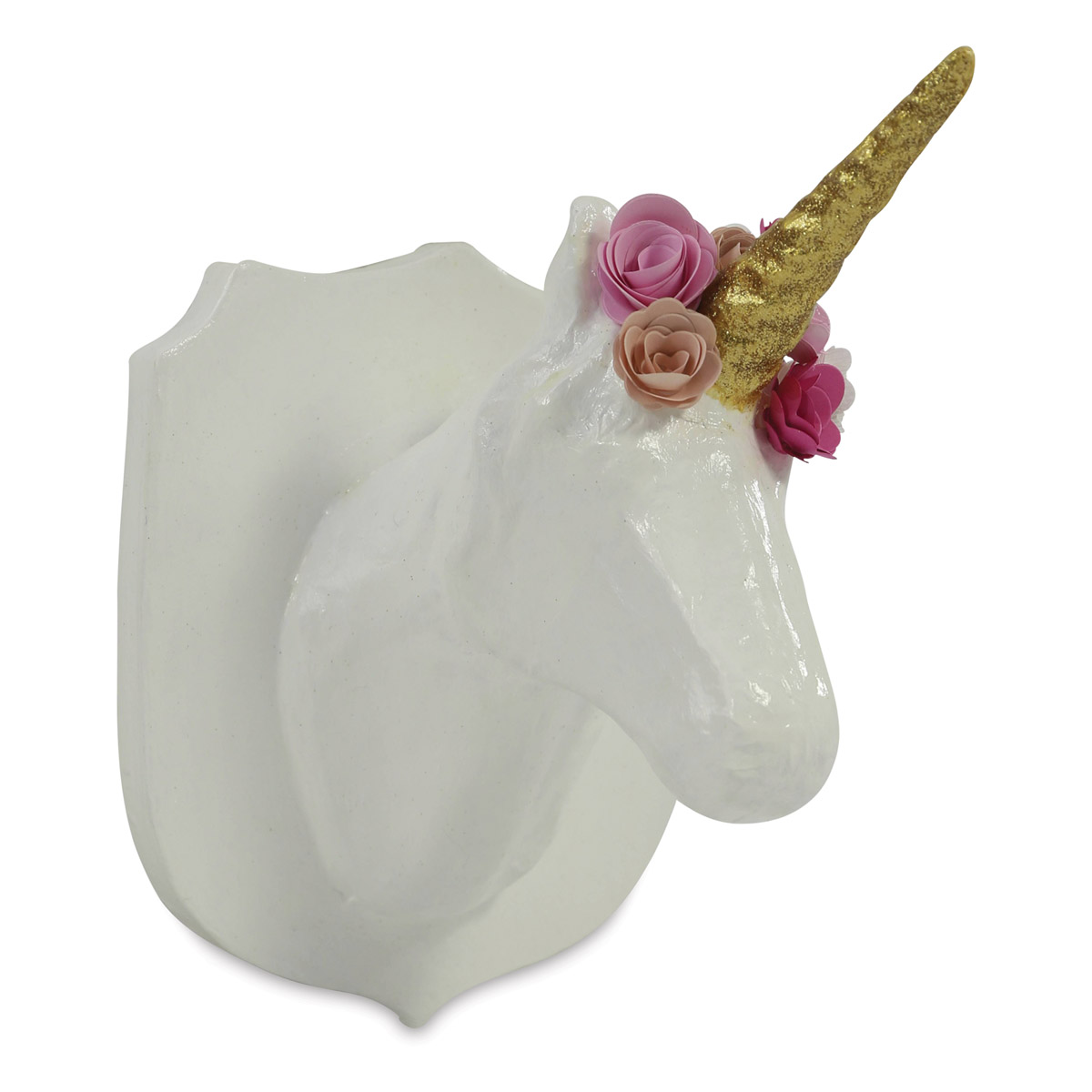 DecoPatch Large Paper Mache Animal - Unicorn 