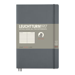 Leuchtturm1917 Ruled Softcover Notebook - Anthracite, 5" x 7-1/2"