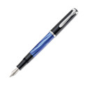 Pelikan M205 Fountain Pen - Blue Marble, Broad