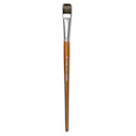Isabey Isacryl Brush - Bright, Long Handle, Size 12