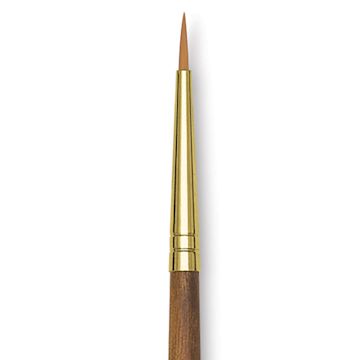 Open in modal - Blick Studio Decorative Brush - Round, Short Handle, Size 0 close up