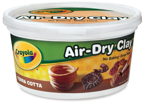Crayola Air-Dry Clay - Bucket, 2.5 lb, Terra Cotta