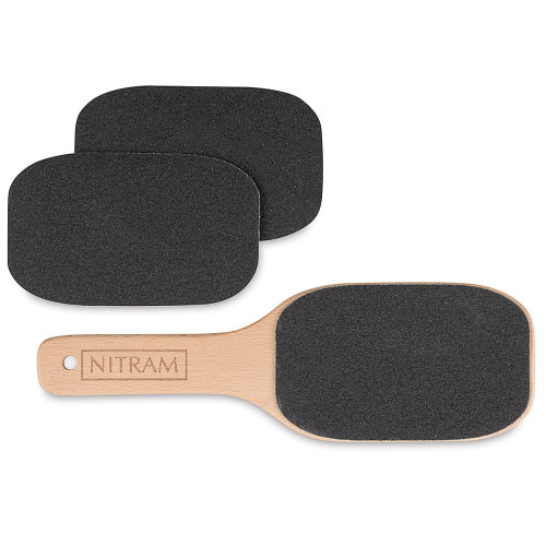 Nitram Sharpening Bloc - with Extra Pads