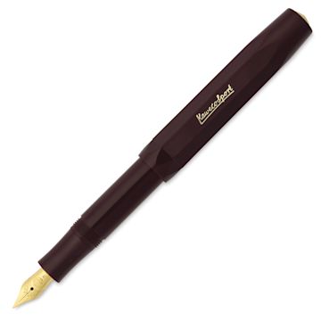 Open in modal - Kaweco Classic Sport Fountain Pen - Bordeaux, Fine