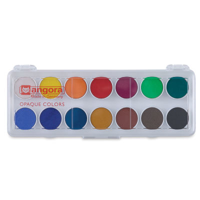 Talens Angora Opaque Watercolor Pan Set - Set of 14 Colors, Pans. In package.