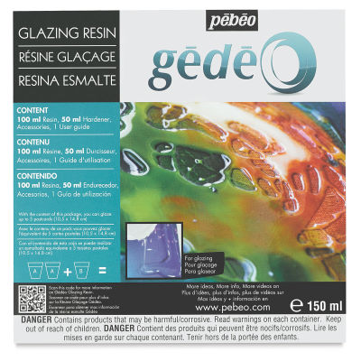 Pebeo Gedeo Glazing Resin - 150 ml