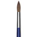 Blick Scholastic Red Sable Brush - Round, Long Handle, Size 14