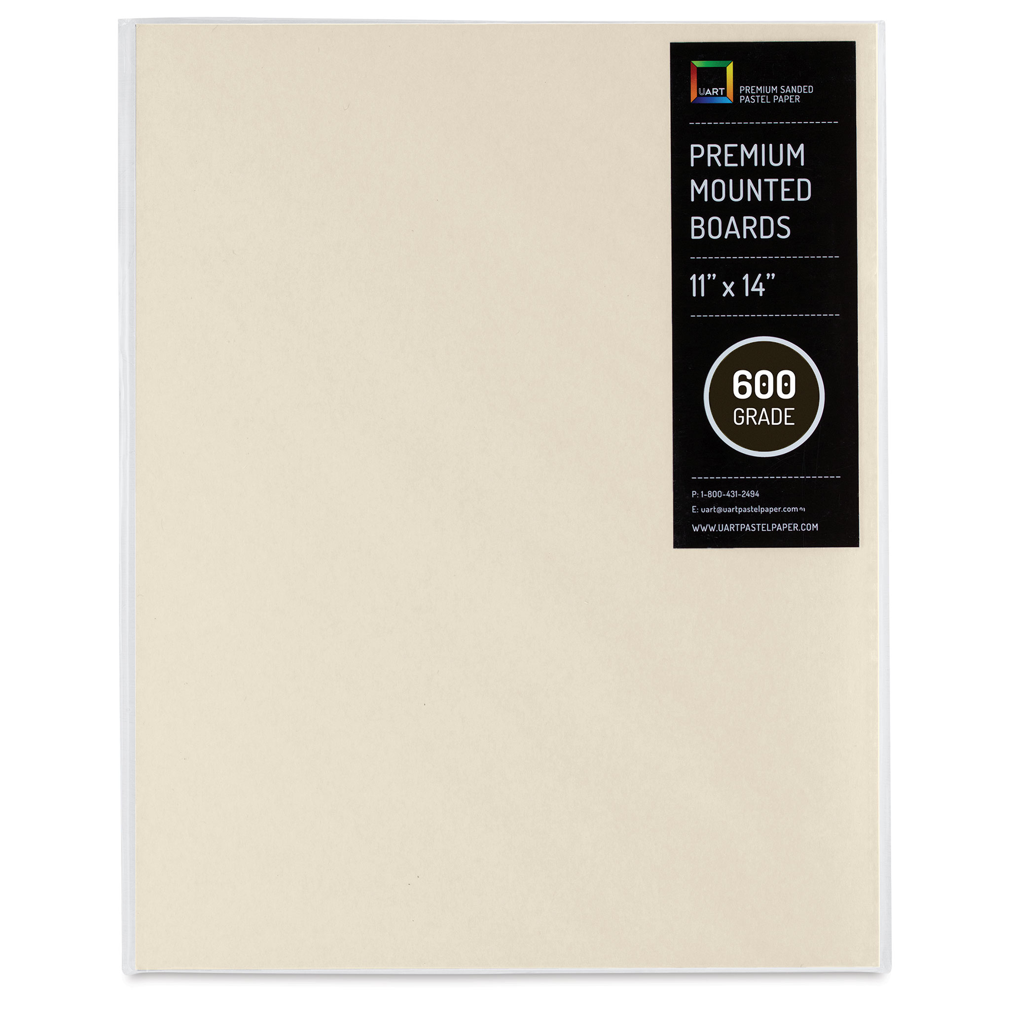  UART Premium Sanded Pastel Paper - 9x12 - 10 Sheet Pad - 600  Grade