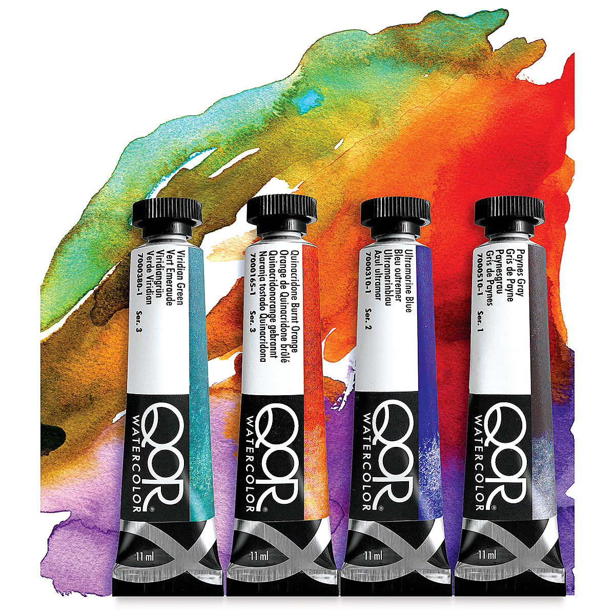 QoR Professional Modern Watercolors 11ml – Art Academy Direct