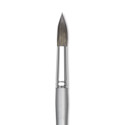 Dynasty Faux Squirrel Brush - Round, Short Handle, Size 18