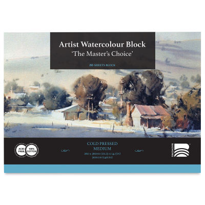 The Master's Choice Artist Watercolor Block - 10.23" x 14.17", Cold Press