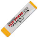 Enkaustikos Hot Sticks Encaustic Paints - Cadmium Yellow Deep, stick