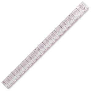 Westcott Inch/Metric Ruler - Shown at angle