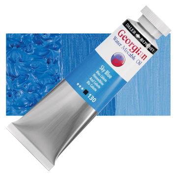 Georgian Water Mixable Oil - Sky Blue, 37 ml