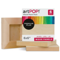 Pintura Painting Canvas 12x16 Wood Panels, Pack of 2