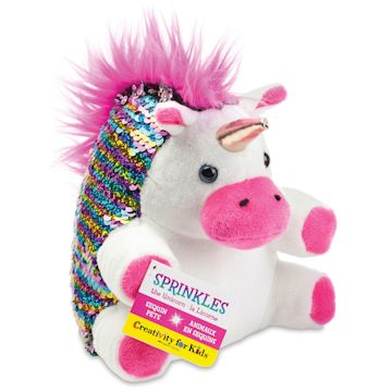 Open in modal - Creativity for Kids Sequin Pets - Unicorn upright