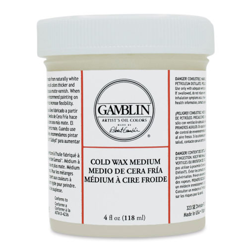 Gamblin Artists' Oil Color Cold Wax Medium 4oz