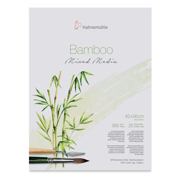 Open in modal - Hahnemühle Bamboo Mixed Media Block - 16 1/2'' x 22'', 25 Sheets
