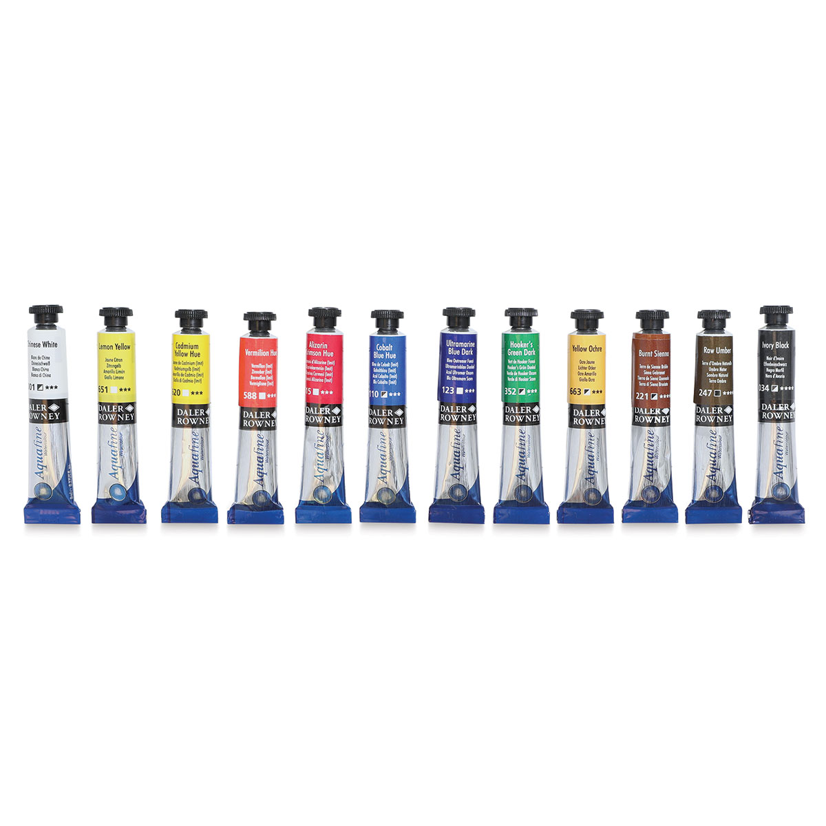 Daler Rowney Watercolour Mini Travel Set of 10