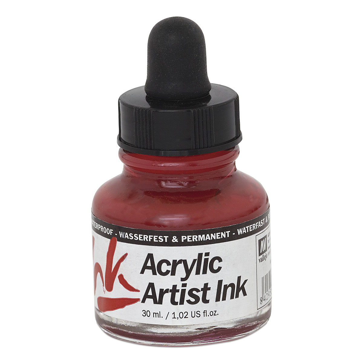 Vallejo : Indian Ink : 30ml : Red