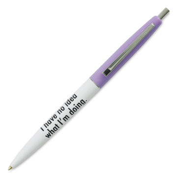 Public School Paper Co. Pen - Purple, No Idea