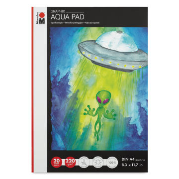 Marabu Graphix Aqua Pad, front cover