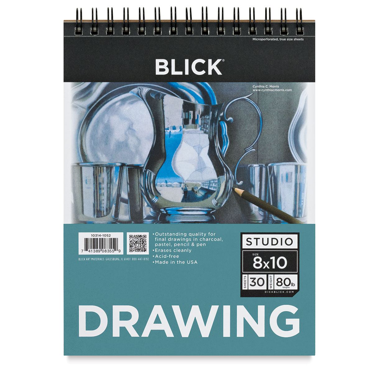Blick Studio Drawing Pad 8" x 10", 30 Sheets BLICK Art Materials