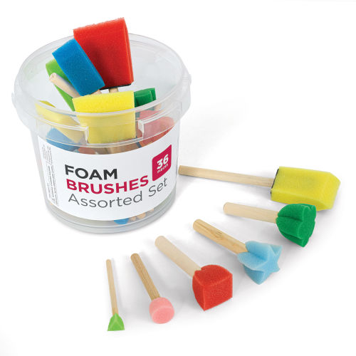 6 Unusual Uses for Foam Paint Brushes - FeltMagnet