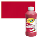 Crayola Premier Tempera - Red, 16 oz bottle