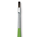 Da Vinci Fit For School & Hobby Brush - Flat, Size 4, Short Handle