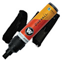 Molotow One4All Acrylic Marker - 4-8 mm Tip, Black Glossy, Chisel Tip
