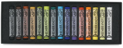 Rembrandt Soft Pastels Set of 15, Assorted. In package.