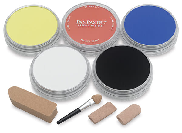 PanPastel Artists’ Painting Pastels Set - Painting Colors, Set of 5 ...