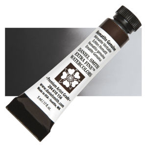 Daniel Smith Extra Fine Watercolor - PrimaTek, Hematite Genuine, 5 ml, Tube with Swatch