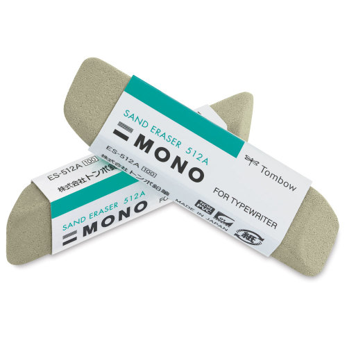 Tombow Mono Colored Pencil Eraser - Pkg of 2
