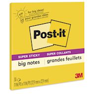 Post-it Super Sticky Big Notes