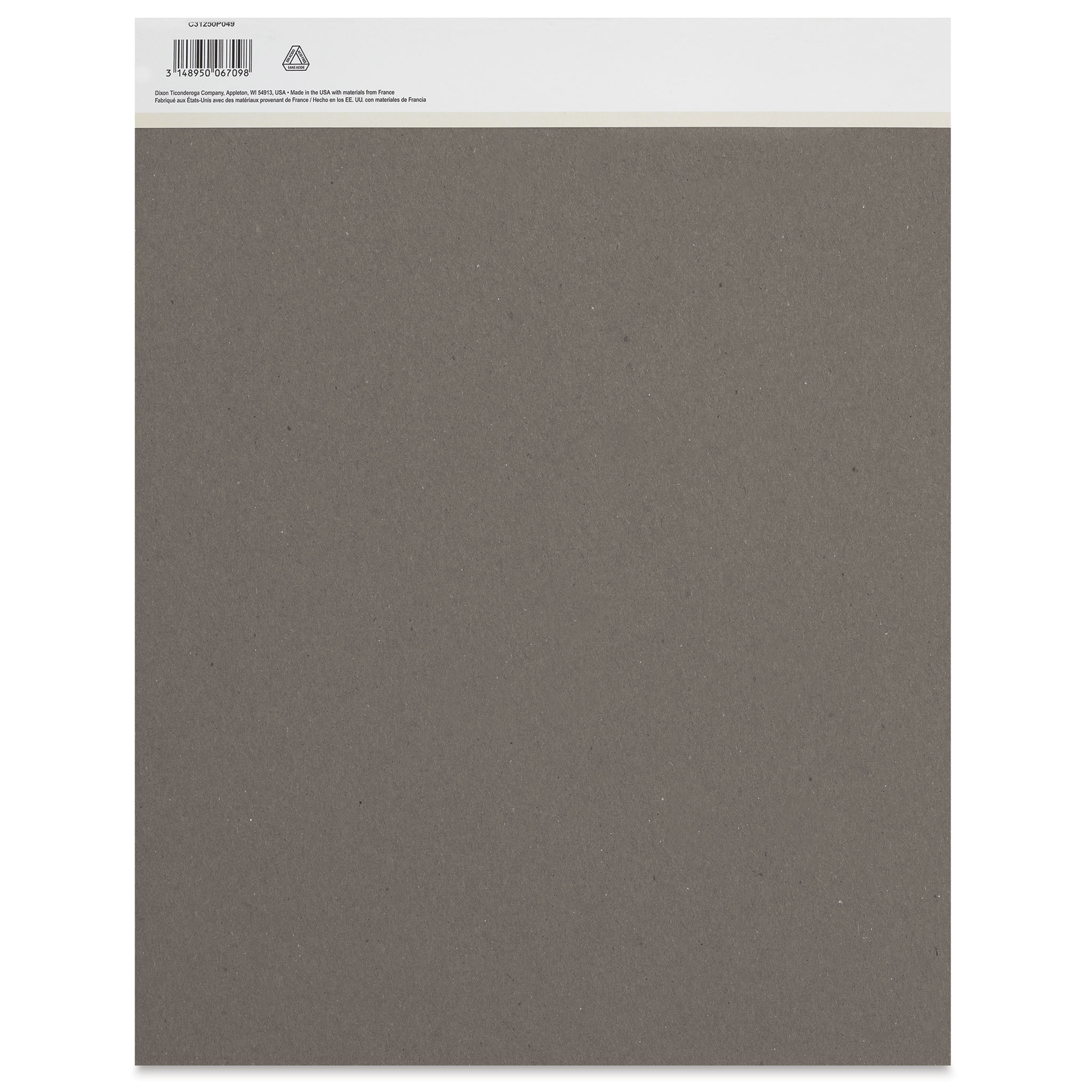 Canson Graduate Mixed Media Pad – 27,9 X 35,6 Cm, 20 Blatt, Grau Getönt, Säurefrei