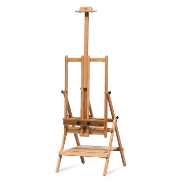 Best Deluxe Lobo Easel shown with fully extended mast